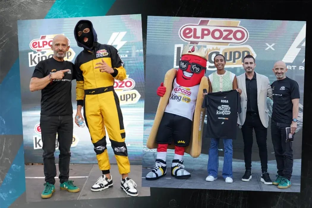 Alhama de Murcia recibe la escudería de ElPozo King Upp de la Kart Royal