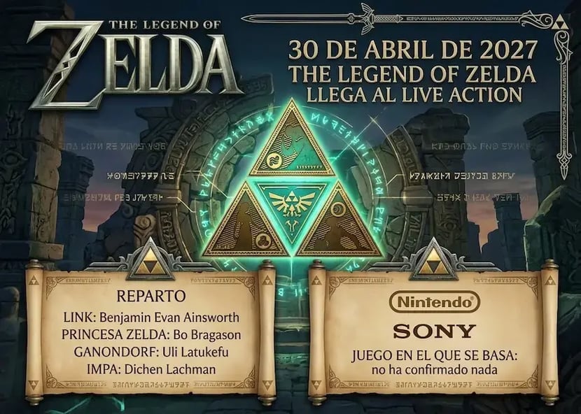 Live Action Legend of Zelda 2027