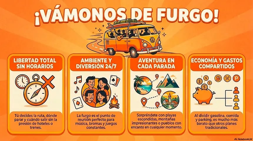 ElPozo King Upp: Semana Santa los mejores destinos en furgoneta con los colegas