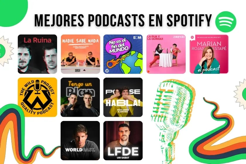 mejores podcasts spotify 2026
