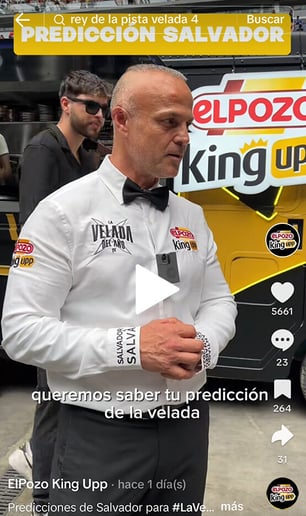 Predicciones La VElada del Año ElPozo King Upp Tiktok