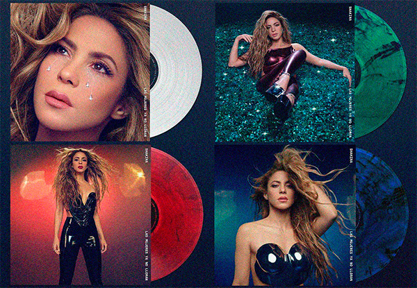 Shakira New Album - 4 ediciones-1