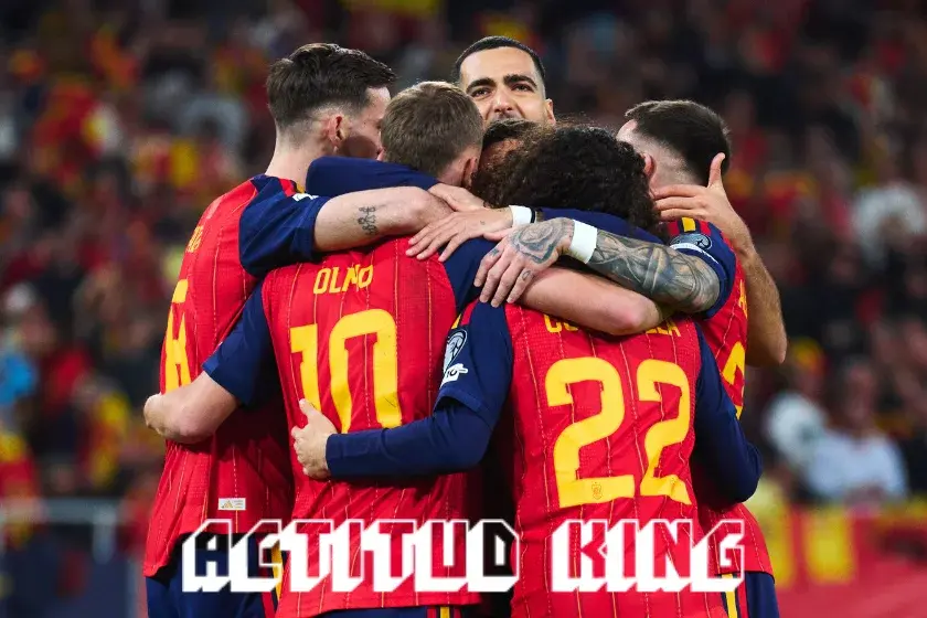 ElPozo King Upp Calendario de España en el Mundial 2026 - La Selección celebrando un gol