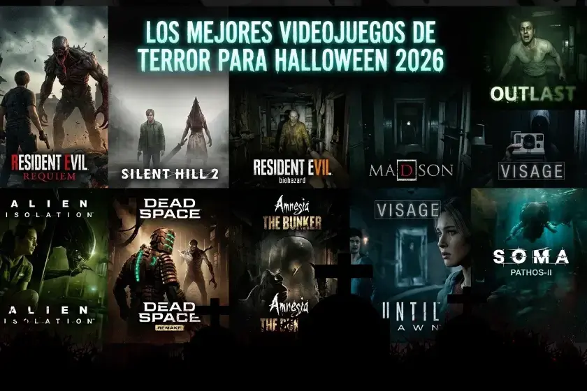 Especial Halloween 2026_ videojuegos de terror para pasar miedo de verdad